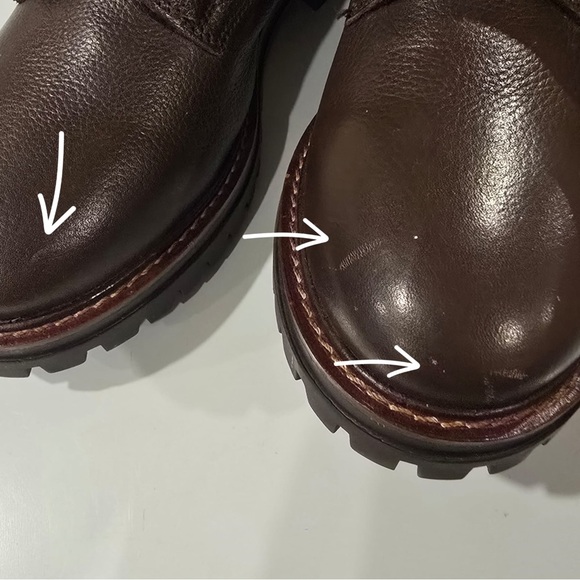 NWT ALBERTO TORRESI GENUINE LEATHER Mid-Calf Front Side Zip Brown Boots 40 US 9 - Picture 9 of 16